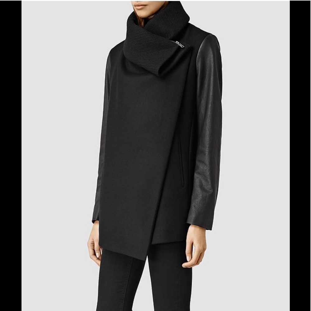 {All Saints} Aice Jax Leather Jacket